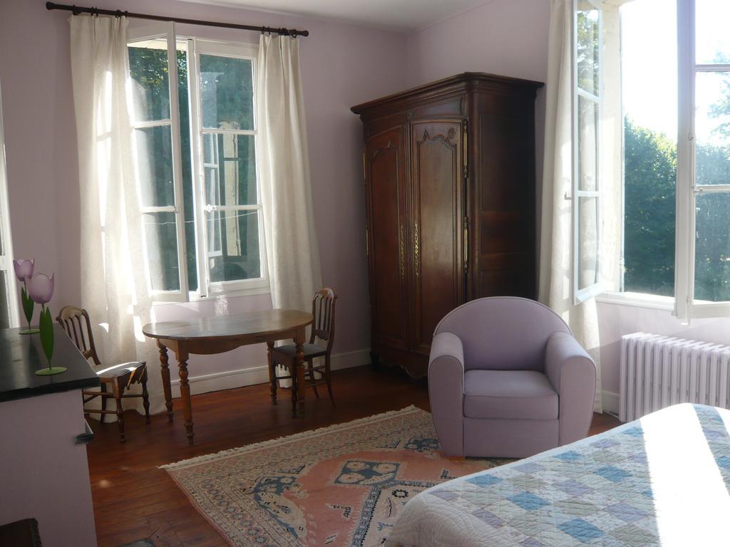 Bed and Breakfast Les Longchamps Neuillé Exteriér fotografie